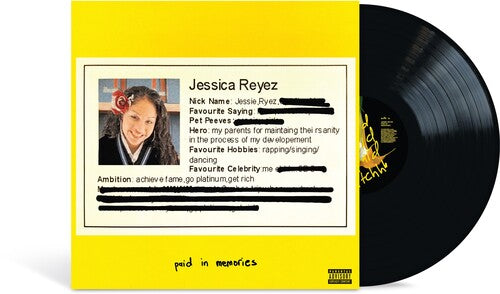 Jessie Reyez - Paid In Memories LP ( VINYL )