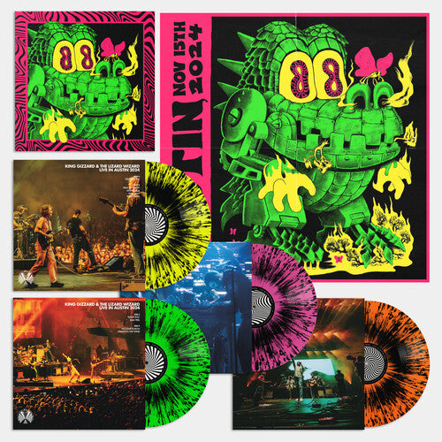 King Gizzard and the Lizard Wizard - KING GIZZARD - LIVE IN AUSTIN '24 4LP (Splatter) ( VINYL )