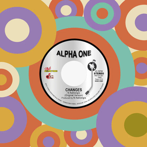 Alpha One - Changes (Original Version) / Changes (Instrumental) LP (Reissue) ( VINYL )