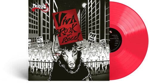Deraps - Viva Rock N' Roll - Red Transparent LP (Red Colored Vinyl, Limited Edition) ( VINYL )