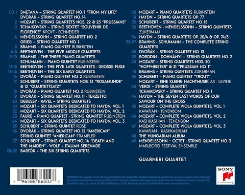Guarneri Quartet - Guarneri Quartet: The Complete Recordings 1965-2005 49CD (Boxed Set) ( VINYL )