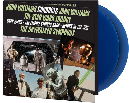 John Williams - John Williams Conducts John Williams: The Star Wars Trilogy 2LP (Colored Vinyl, Blue, Limited Edition) ( VINYL )