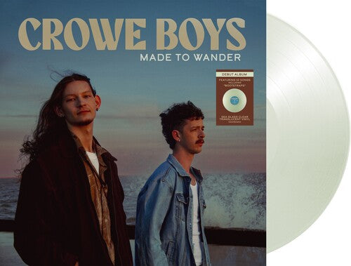 Crowe Boys - Made To Wander   (sea glass clear translucent vinyl) LP (Clear Vinyl) ( VINYL )