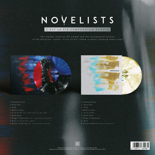 Novelists - C'est La Vie + Instrumental 2LP (Limited Edition, Colored Vinyl, Black, Red, Blue, Splatter) ( VINYL )