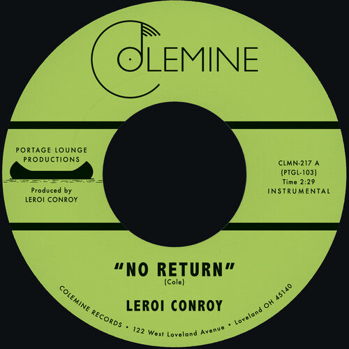 Leroi Conroy - No Return B/W Path of Man LP ( VINYL )