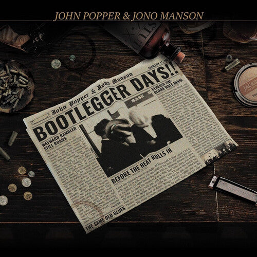 John Popper - Bootlegger Days!! LP (Colored Vinyl, Gold) ( VINYL )