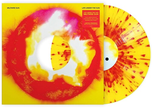 Militarie Gun - Life Under The Sun LP (Limited Edition, Extended Play, Colored Vinyl, Red, Yellow, Splatter) ( VINYL )