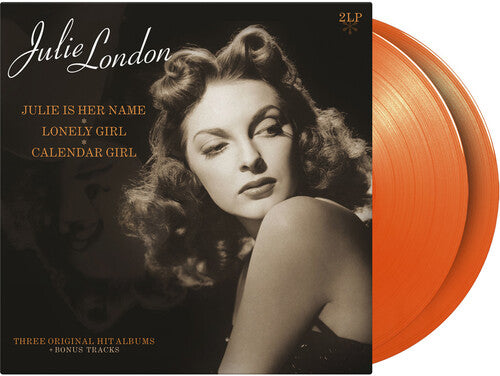 Julie London - Julie Is Her Name / Lonely Girl / Calender Girl - Ltd 180gm Orange Vinyl LP (Holland - Import, Limited Edition, 180 Gram Vinyl, Colored Vinyl, Orange) ( VINYL )
