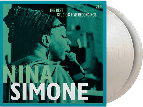 Nina Simone - Best Studio & Live Recordings 2LP (Holland, Limited Edition, 180 Gram Vinyl, White Colored Vinyl) ( VINYL )