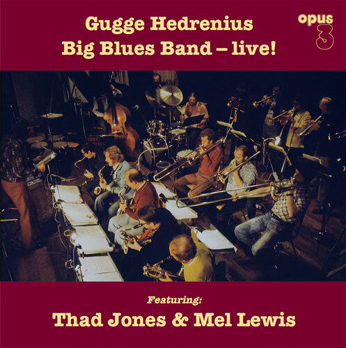 Gugge Hedrenius - Gugge Hedrenius Big Blues Band Live! LP (180 Gram Vinyl) ( VINYL )