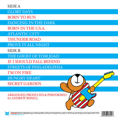 Andrew Bissell - Lullaby Renditions Of Bruce Springsteen - Blue LP (Colored Vinyl, Blue) ( VINYL )