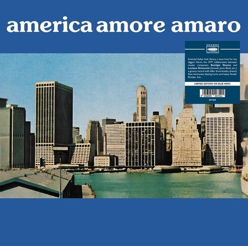 America Amore Amaro LP (Colored Vinyl, Blue) ( VINYL )