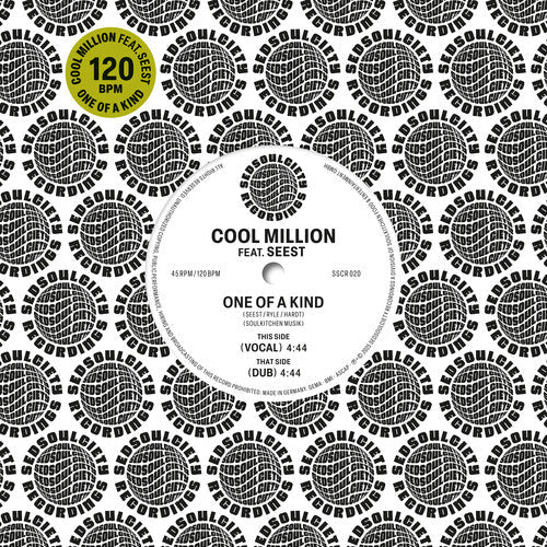 Cool Million - One Of A Kind LP (45 Rpm) ( VINYL )
