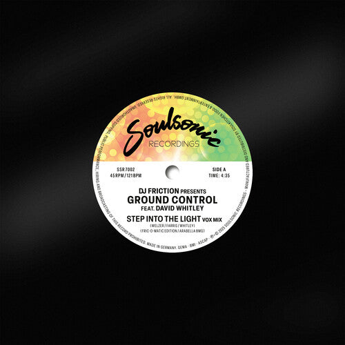 DJ Friction Presents Ground Control - Step Into The Light LP (45 Rpm) ( VINYL )