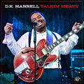 D.K. Harrell - Talkin' Heavy LP (Clear Vinyl, Blue) ( VINYL )