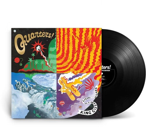 King Gizzard & The Lizard Wizard - Quarters LP (180 Gram Vinyl, Recycled / Recyclable, Gold Foil O-Ring / Jacket) ( VINYL )
