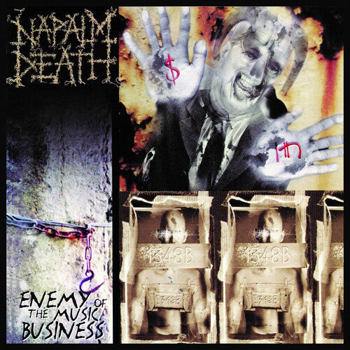 Napalm Death - Enemy Of The Music Business LP (Colored Vinyl, Yellow, Reissue)  (Preorder: Ships July 11, 2025) ( VINYL )