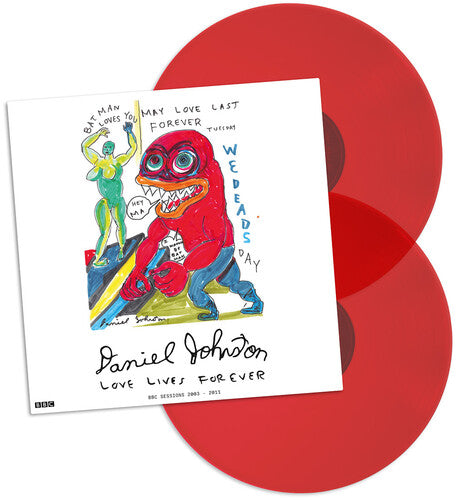 Daniel Johnston - Love Lives Forever: BBC Sessions 2003-2011 2LP (Red Colored Vinyl) ( VINYL )