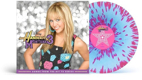 Miley Cyrus - Hannah Montana 3 LP (Original Soundtrack, Pink Splatter Colored Vinyl) ( VINYL )