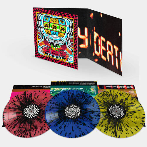 King Gizzard & The Lizard Wizard - King Gizzard: Live In Las Vegas '24 3LP (Red, Yellow, & Blue Colored Vinyl, Gatefold LP Jacket) ( VINYL )
