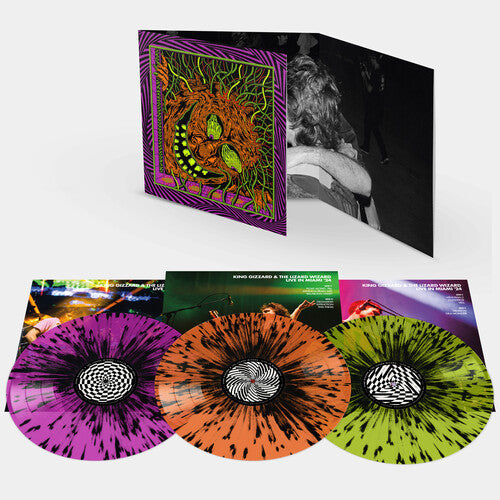 King Gizzard & The Lizard Wizard - Live In Miami '24 3LP (Colored Splatter Vinyl, Gatefold LP Jacket) ( VINYL )