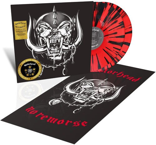 Motorhead - No Remorse 2LP (Red & Black Splatter Colored Vinyl, 50th Anniversary Edition) ( VINYL )