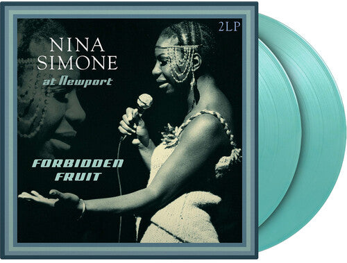 Nina Simone - At Newport / Forbidden Fruit 2LP (Limited Edition, 180 Gram Vinyl, Turquoise Colored Vinyl, Holland) ( VINYL )