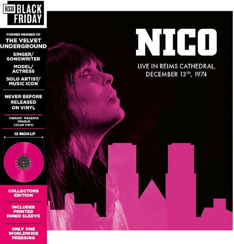 Nico - Live in Reims Cathedral 1974 LP (RSD BF 2025 Exclusive, Magenta Colored Vinyl) ( VINYL )