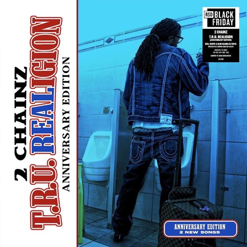 2 Chainz - T.R.U. REALigion LP (RSDBF 2025 Anniversary Edition, Red, White, & Blue Marbled Vinyl, Exclusive) ( VINYL )