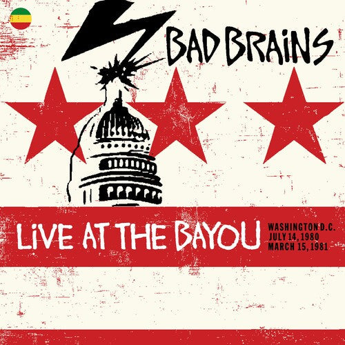 Bad Brains - Live At The Bayou: Washington D.C. July 14, 1980 / March 15 1981 2LP (RSD BF 2025 Exclusive) ( VINYL )