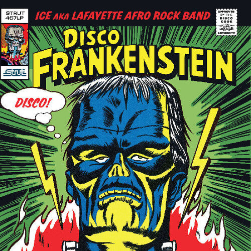 Ice (Lafayette Afro-Rock Band) - Disco Frankenstein LP (Red Colored Vinyl) ( VINYL )