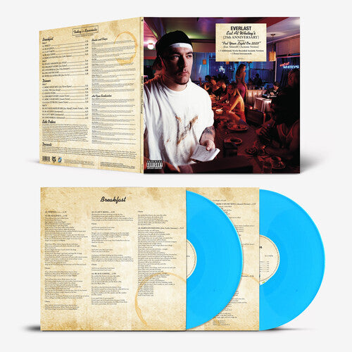 Everlast - Eat at Whitey's 2LP (25th Anniversary Edition, Blue Colored Vinyl, Bonus Tracks, 140 Gram Vinyl) ( VINYL )
