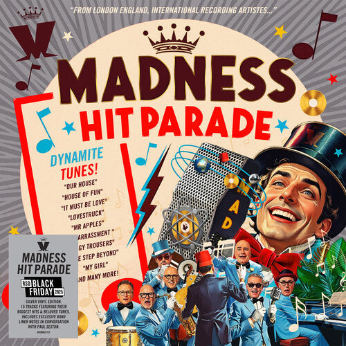 Madness - Hit Parade LP (RSD BF 2025 Exclusive, Limited Edition, Opaque Silver Colored Vinyl, United Kingdom) ( VINYL )