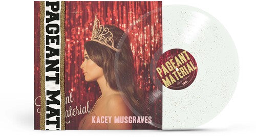 Kacey Musgraves -  Pageant Material LP (Limited Edition, Clear Vinyl, Gold, Anniversary Edition, Glitter) ( VINYL )
