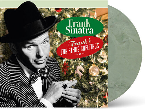 Frank Sinatra - Frank's Christmas Greetings LP (White, Black, Green Colored Vinyl, 180 Gram Vinyl) ( VINYL )