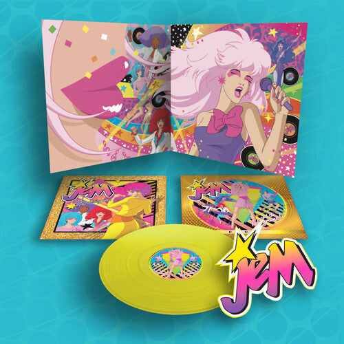 Jem And The Holograms - Jem And The Holograms LP (Deluxe Edition, Yellow Colored Vinyl, Bonus Tracks, Gatefold LP Jacket) ( VINYL )
