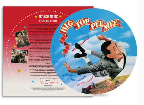 Danny Elfman - Big Top Pee-Wee LP (Original Soundtrack) (RSD BF 2025 Exclusive, Picture Disc Vinyl) ( VINYL )