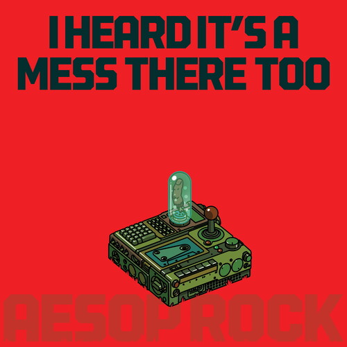 Aesop Rock - I Heard It's a Mess There Too LP (Red Colored Vinyl) ( VINYL )