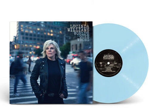 Lucinda Williams - World's Gone Wrong LP (Indie Exclusive, Sky Blue Colored Vinyl) ( VINYL )