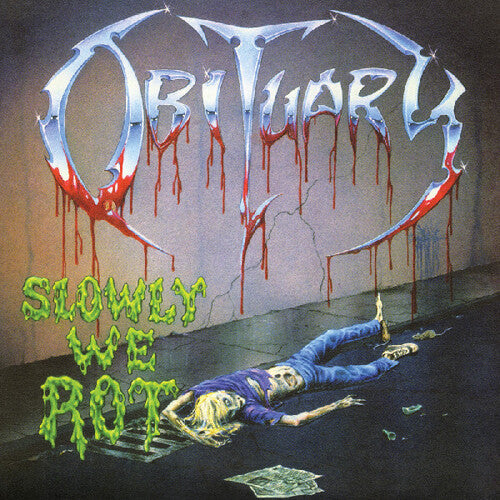 Obituary - Slowly We Rot LP (Blue & Red Colored Vinyl, Bonus Tracks, Expanded Version) (Preorder: Ships March 6, 2026) ( VINYL )