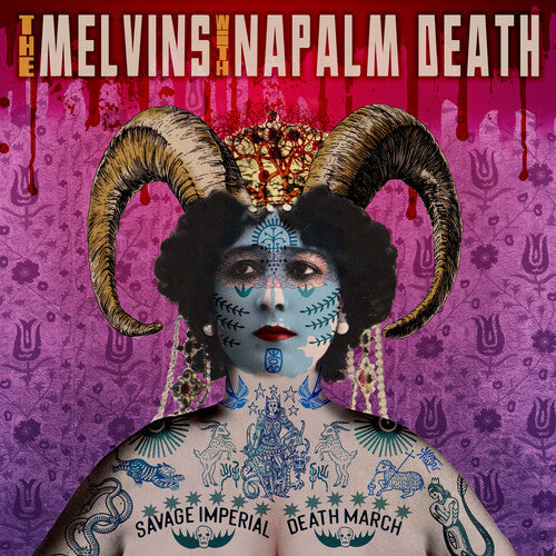 Melvins & Napalm Death - Savage Imperial Death March LP (Indie Exclusive, Purple Colored Vinyl) (Preorder: Ships April 10, 2026) ( VINYL )