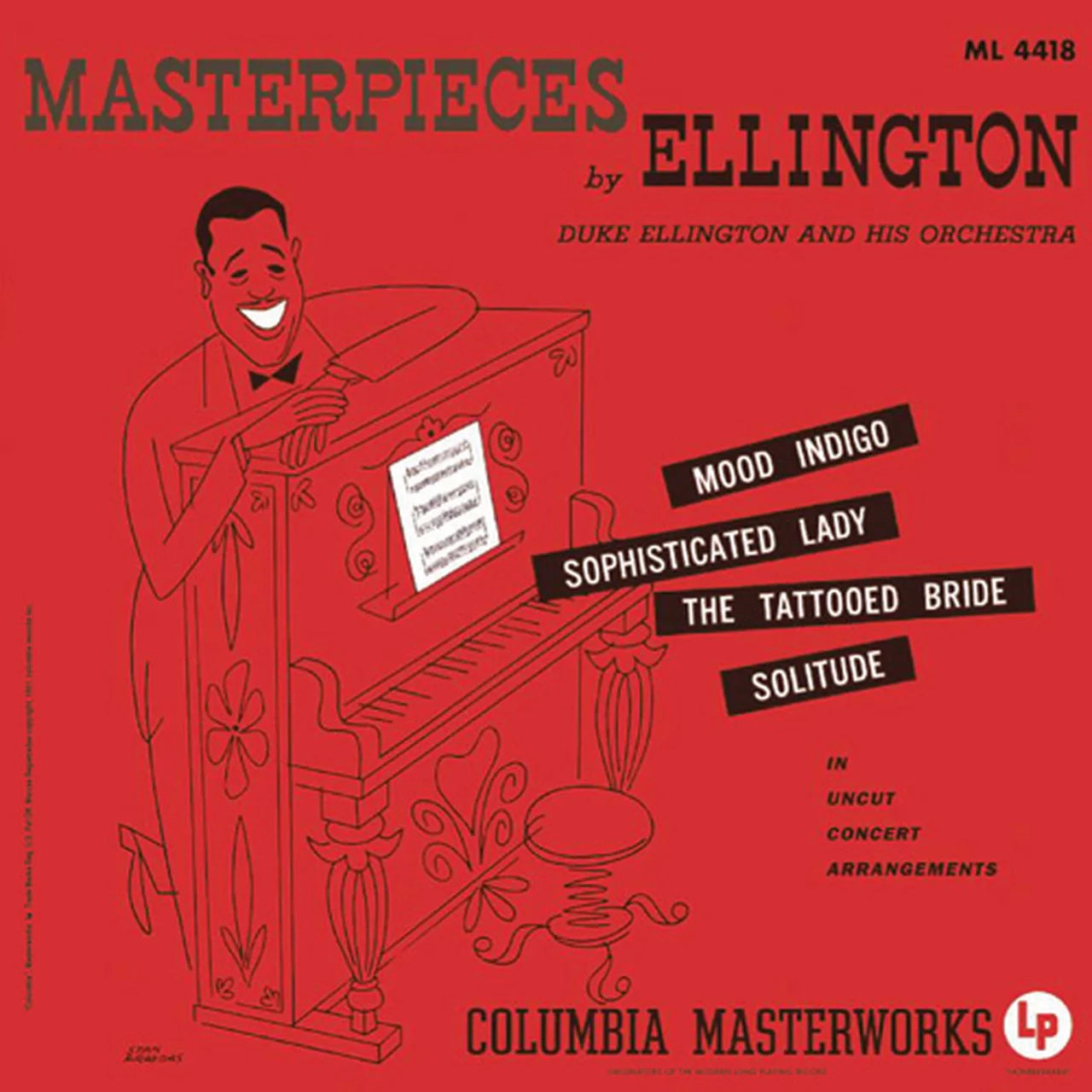 Duke Ellington - Masterpieces LP (45rpm, All Analog, Audiophile) ( VINYL )