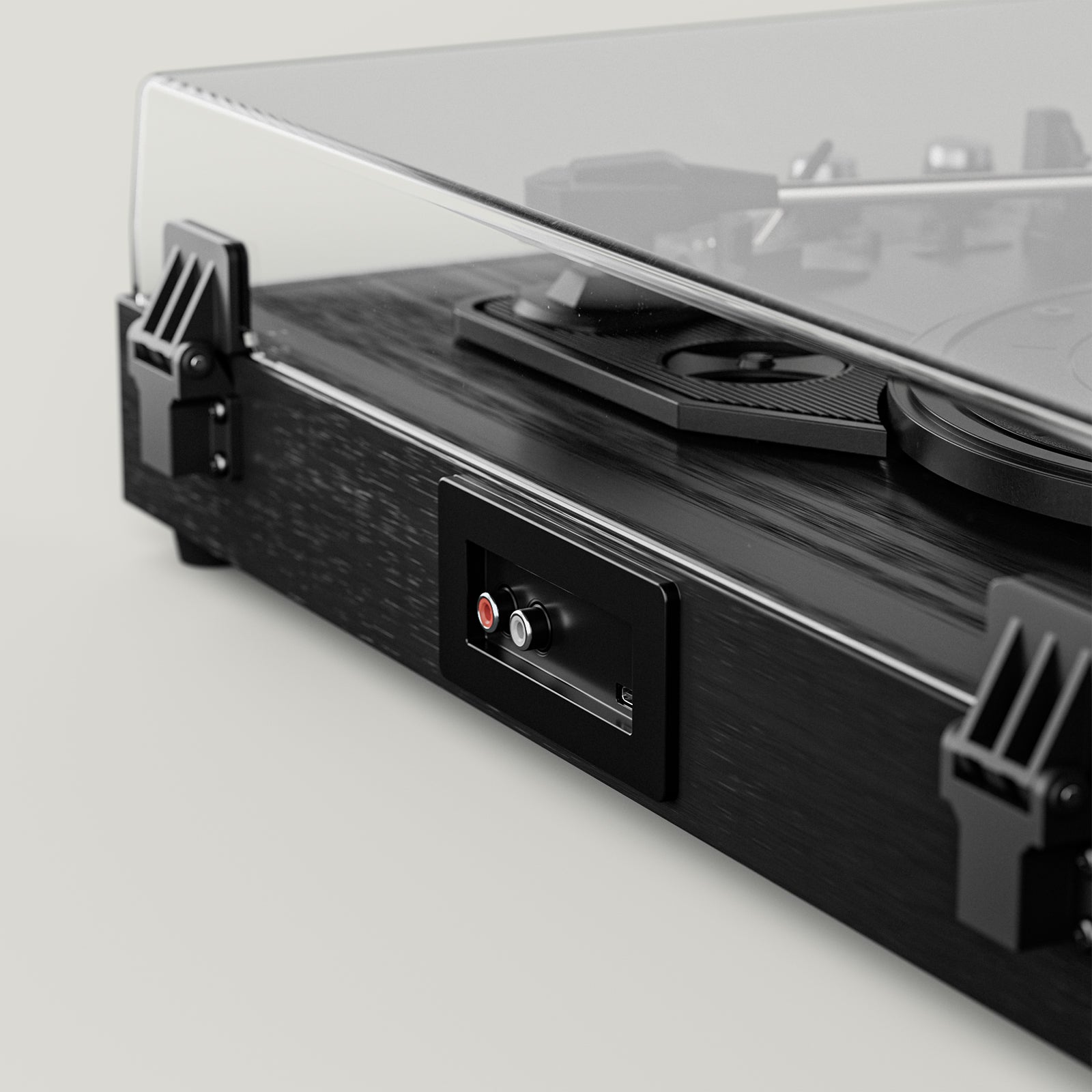 Vinyl Turntable with Built-in Speakers for Entertainment and Home Decoration