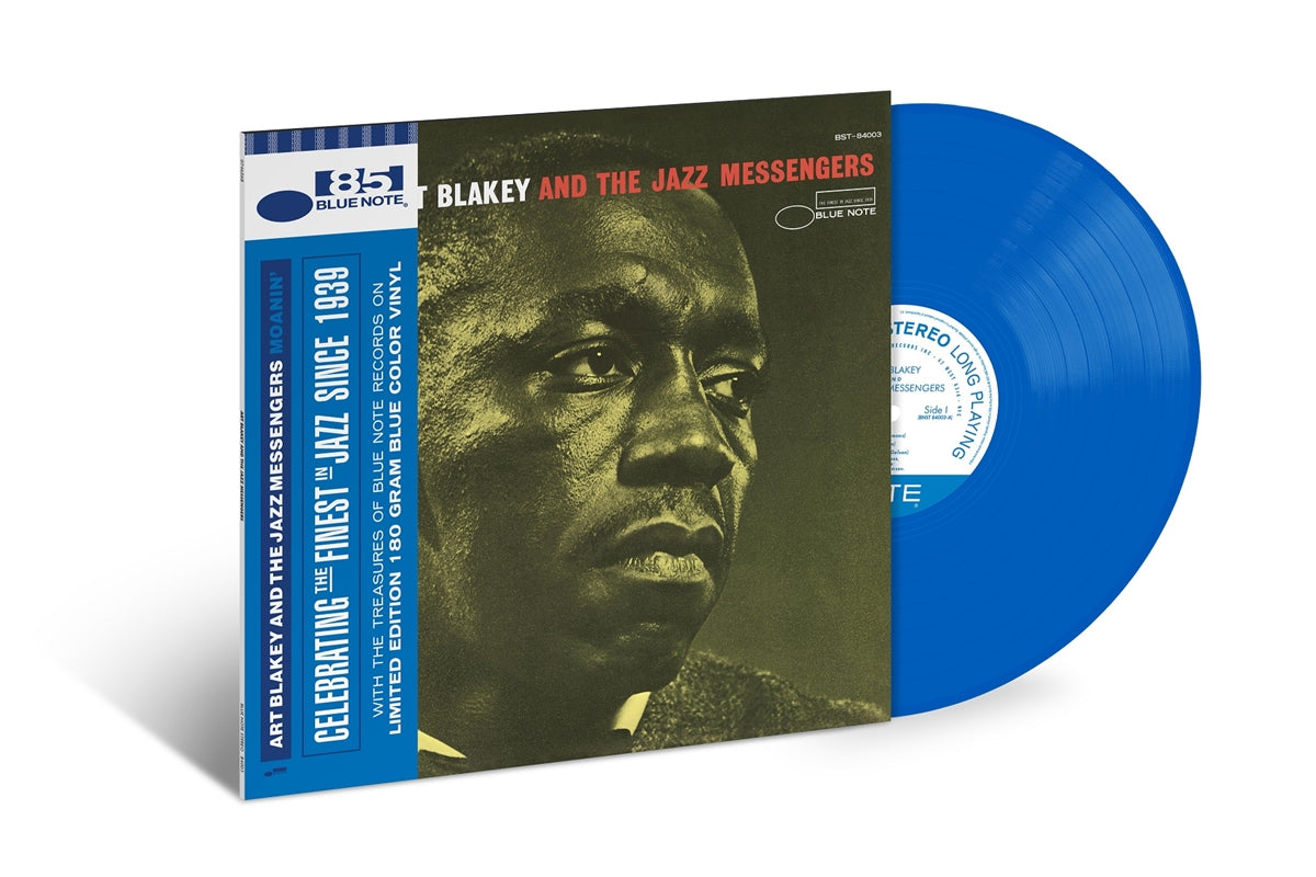Art Blakey and The Jazz Messengers - Moanin' LP (Indie Exclusive, Limited Edition, Colored Vinyl, Blue) ( VINYL )