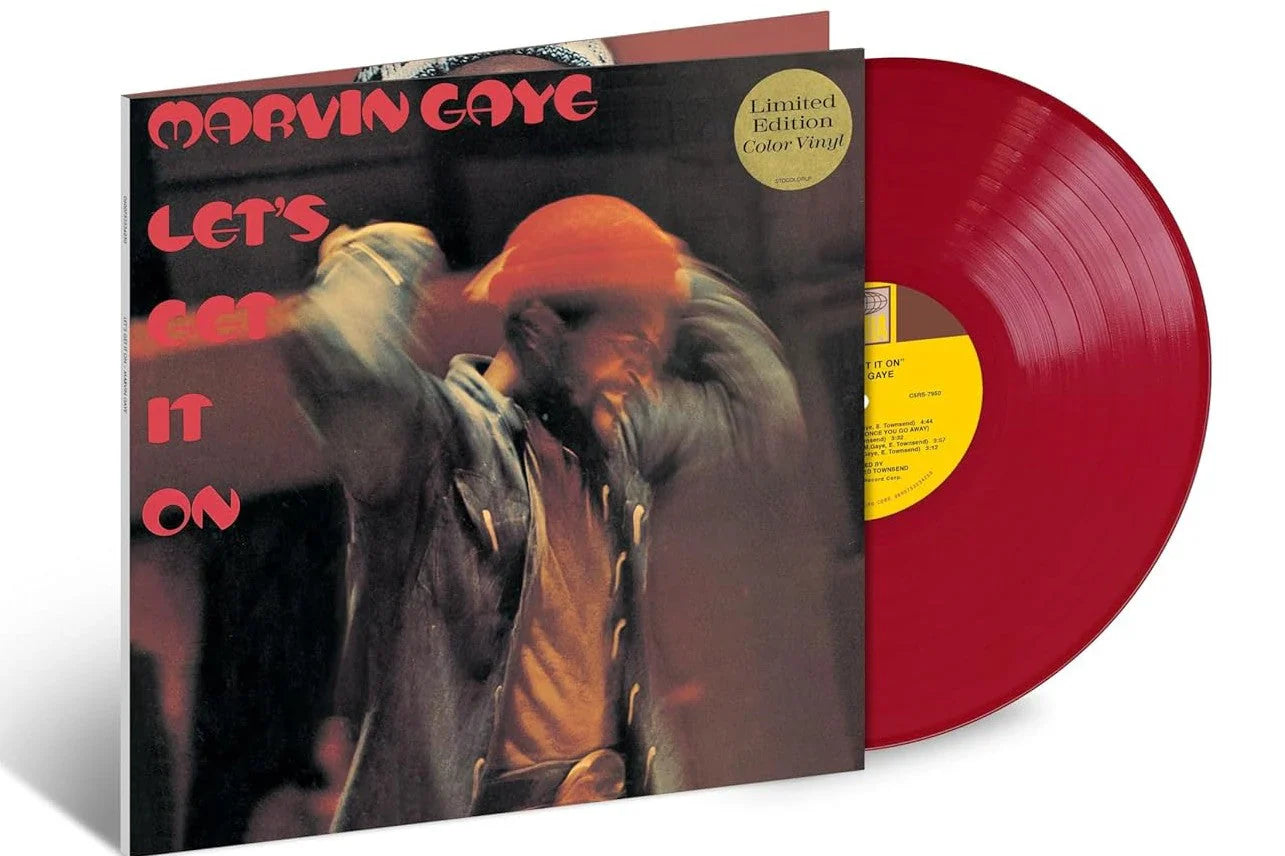 Marvin Gaye - Let's Get It On LP (Colored Vinyl, Red, Anniversary Edition) ( VINYL )