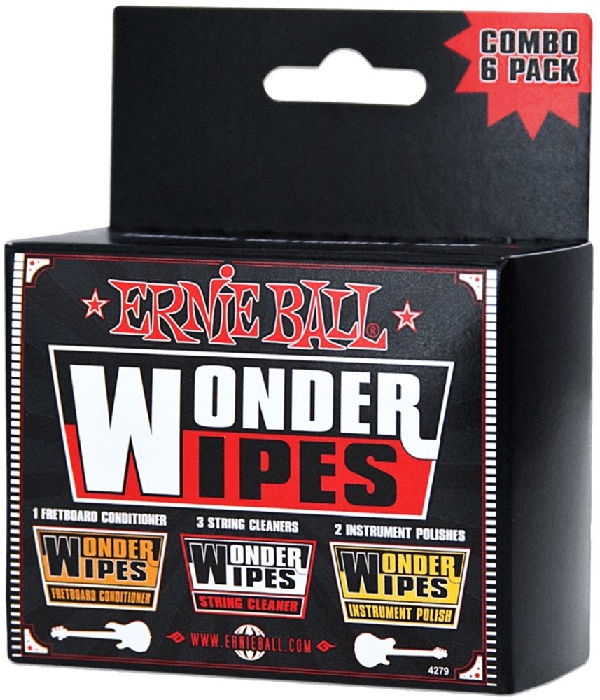 Ernie Ball - Wonder Wipes Combo 6-Pack ( VINYL )