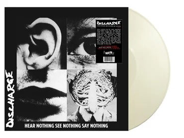 Discharge - Hear Nothing, See Nothing, Say Nothing LP (40th Anniversary, White Vinyl, Gatefold) ( VINYL )