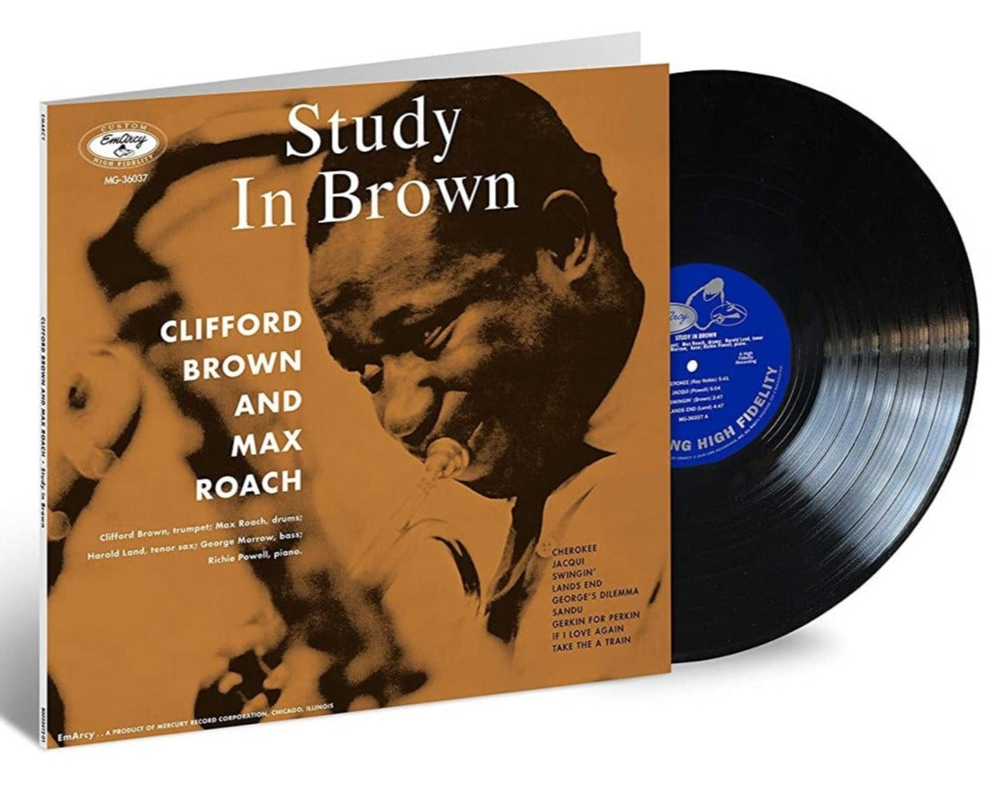 Clifford Brown & Max Roach - Study In Brown LP (Mono, Verve Acoustic Sounds Series, 180g, Stoughton Tip-On Jacket, All-Analog Remastered) ( VINYL )