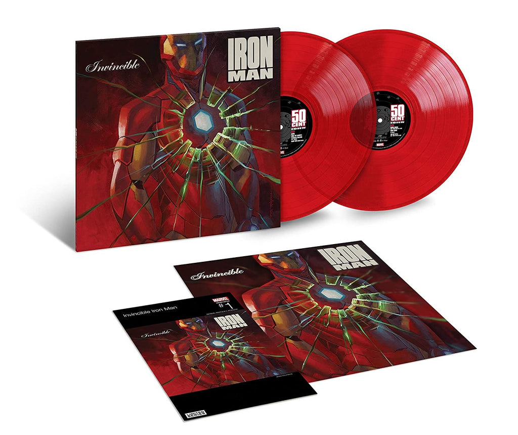 50 Cent - Get Rich Or Die Tryin' 2LP (Marvel Cover Artwork, Translucent Red Vinyl) ( VINYL )