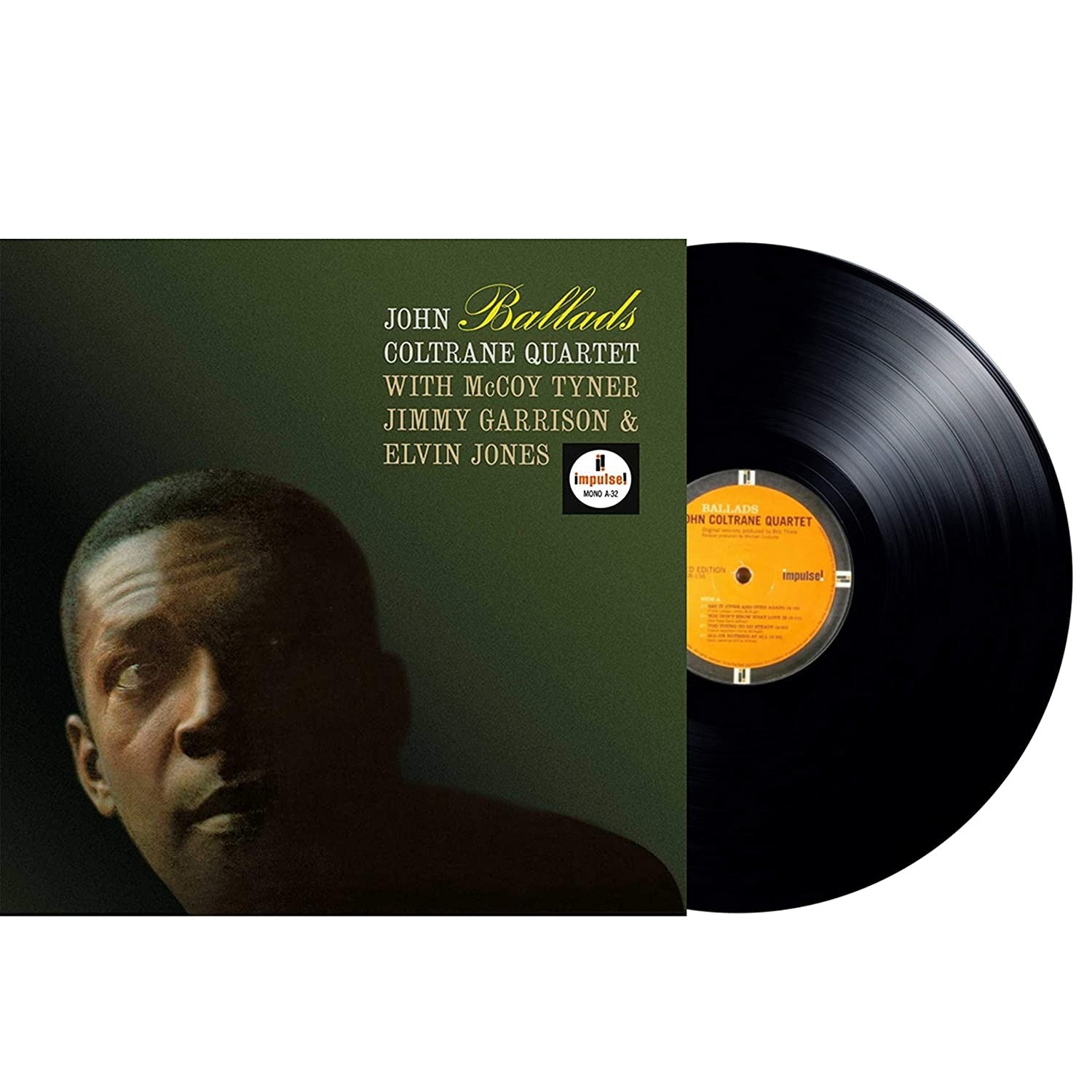John Coltrane - Ballads LP (Verve Acoustic Sounds Series, 180g, Audiophile, Stoughton Tip-On Jacket, Remastered) ( VINYL )